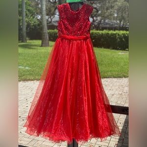 Girls Sherri Hill Pageant Gown